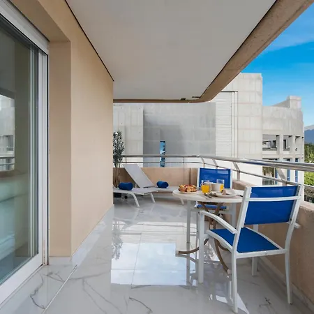 Vistas Al Mar En El Centro De Puerto Banus 3 4h Apartman *