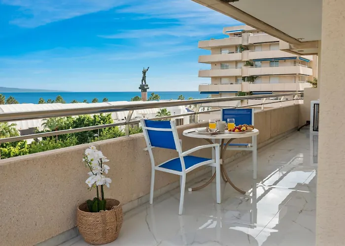 アパート Vistas Al Mar En El Centro De Puerto Banus 3 4h *