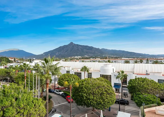 Vistas Al Mar En El Centro De Puerto Banus 3 4h Apartament Marbella