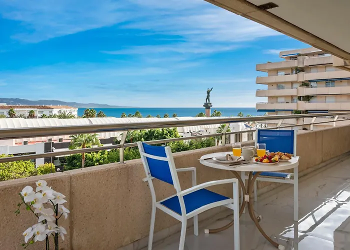 Vistas Al Mar En El Centro De Puerto Banus 3 4h Apartament