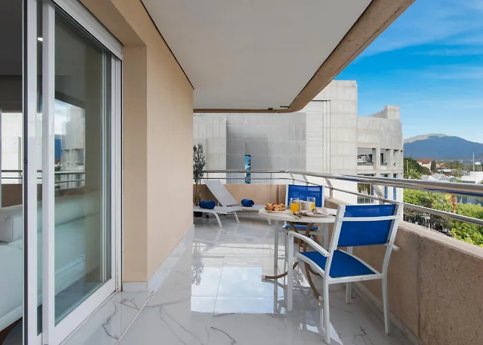 Vistas Al Mar En El Centro De Puerto Banus 3 4h Apartament *